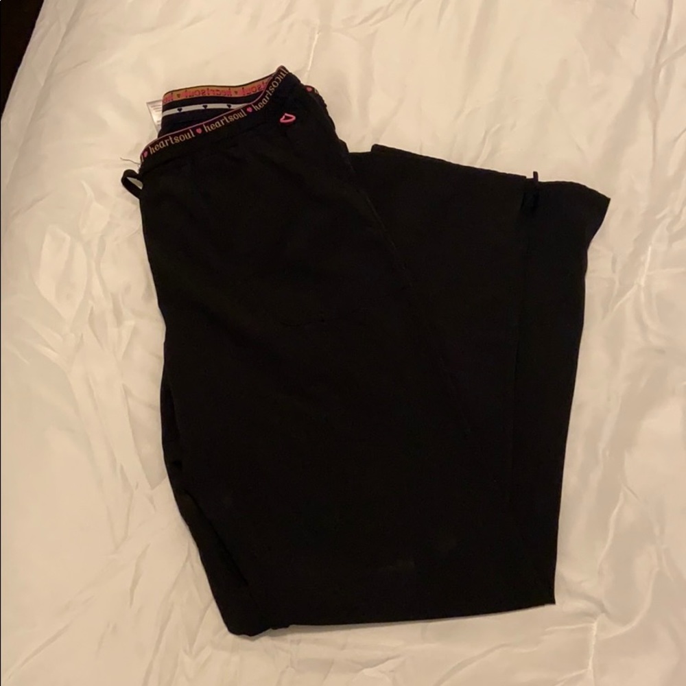 Black scrub bottoms